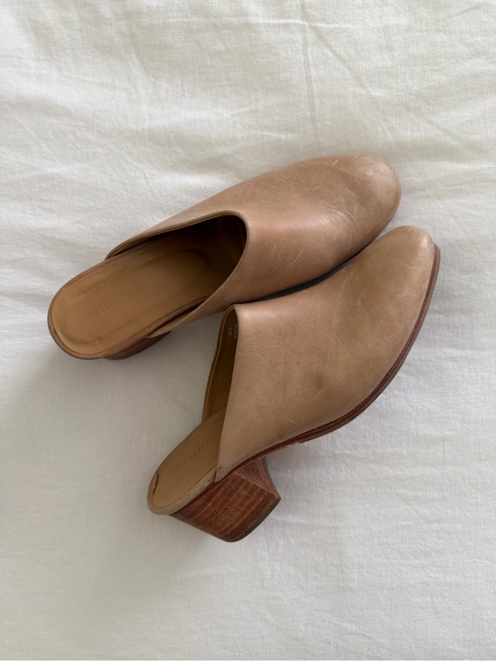 Nisolo Heeled Mules - Size 9